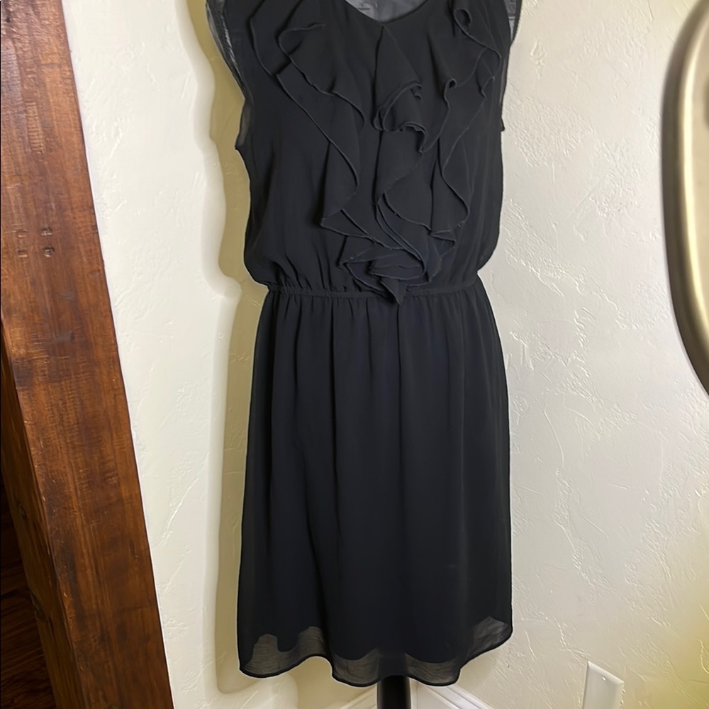 Elegant Black Sleeveless Dress